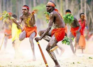 Corroboree - Aborigines beim Tanz