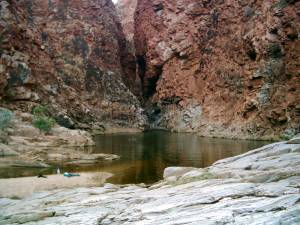 Redbank Gorge, ein heiliger Platz der Aboriginals