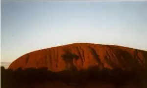 Sonnenuntergang am Urulu