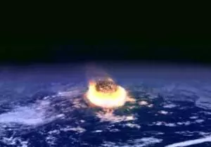 Einschlag eines Meteoriten in Australien